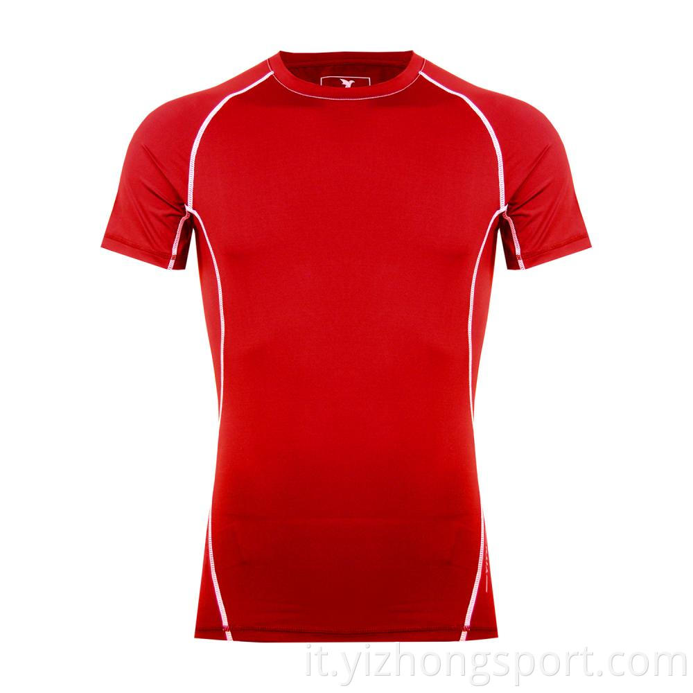 Fitness T Shirt Polyester Stretch